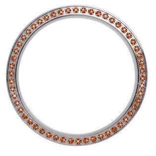 Christina Design London Collect Top Ring med 54 Orange Safirer